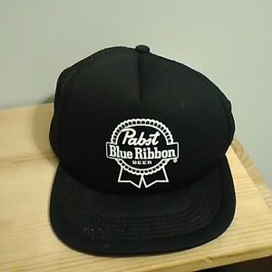Black Pabst snapback